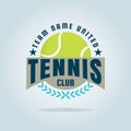 Tennis logo,championship,tournament,decal,vector illustration