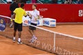 Tennis match - Gael Monfils vs. Paul-Henri Mathieu Royalty Free Stock Photo