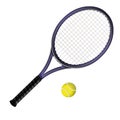 Tennis racket Royalty Free Stock Photo