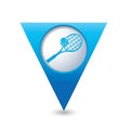 Tennis icon on the map pointer