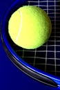 Tennis rackets and ball 1 Royalty Free Stock Photo