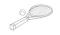 Tennis racquet