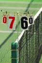 Tennis Score Royalty Free Stock Photo