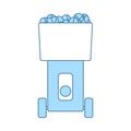 Tennis Serve Ball Machine Icon Royalty Free Stock Photo