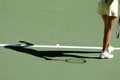 Tennis shadow 03 Royalty Free Stock Photo