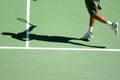 Tennis shadow 08 Royalty Free Stock Photo