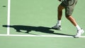 Tennis shadow 20 Royalty Free Stock Photo