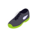 Tennis shoe icon, isometric 3d style