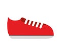 Tennis shoes sport isolated icon