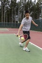 Tennis Single handed backhand