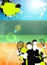 Tennis sport background