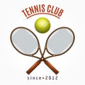 Tennis team club label