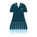 Tennis Woman Uniform Icon