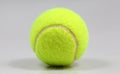 Tennisball on white background Royalty Free Stock Photo