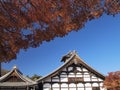 Tenryu-ji Temple in autumn Royalty Free Stock Photo