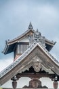 Tenryu-ji Temple Complex Onigawara (Ogre tile). Kyoto, Japan.