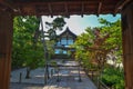 Tenryuji heritage Temple located in Kyoto`s Arashiyama district.Tenryuji Temple is Zen temple, Tenryuji Temple is a popular Royalty Free Stock Photo