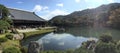 Popular tourist spot Tenryuji temple Arashiyama , kyoto , japan Royalty Free Stock Photo