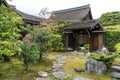 Tenryuji temple garden Royalty Free Stock Photo
