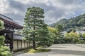 The Tenryuji Temple Zen Garden At Arashiyama Kyoto Japan Royalty Free Stock Photo