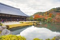 Tenryujij Temple in autumn, Arashiyama, Kyoto, Japan