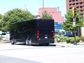 A Convention Bound Bus During Mary Kay Seminars Royalty Free Stock Photo