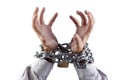 Tense hands chained