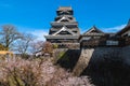 Tenshu of Kumamoto castle in kumamoto