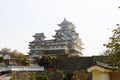 The Tenshuokaku of Himeji Castle Royalty Free Stock Photo