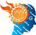 Tension mind gear logo