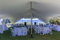 Tent Bedouin Chairs Wedding Ocean Venue Royalty Free Stock Photo