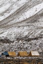 Tent camp in Rumbak Valley in Ladakh