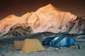 Tent camp site, Nepal