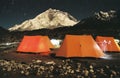 Tent camp site, Nepal
