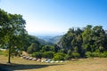 Tent camping place at Doi Samer Dao. Sri Nan national park, Nan Province, Thailand