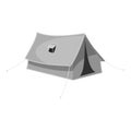 Tent icon, gray monochrome style Royalty Free Stock Photo