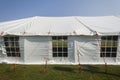 Tent Large White Royalty Free Stock Photo