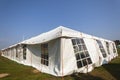 Tent Large White Royalty Free Stock Photo