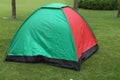 Tent on lawn Royalty Free Stock Photo