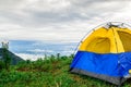 Tent and the mist view_01