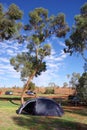 Tent near Uluru