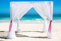 Tent for wedding ceremonies Royalty Free Stock Photo