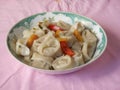 Teochew cuisine fish dumplings