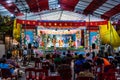 Teochew Opera. Traditional opera performance during Seventh Month Ghost Festival