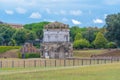 Teodorico Mausoleum in Italian town Ravenna