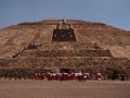 Teotihuacan, Mexico, an ancient Pre-Columbian civilization which preceded the Aztec culture Royalty Free Stock Photo