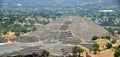 Teotihuacan Pyramids, Mexico Royalty Free Stock Photo