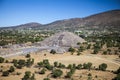 Teotihuacan Pyramids Mexico Royalty Free Stock Photo