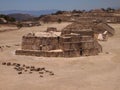 Teotihuacan, Mexico, an ancient Pre-Columbian civilization which preceded the Aztec culture Royalty Free Stock Photo