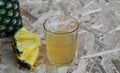 Tepache is a fermented lemonade made from pineapples